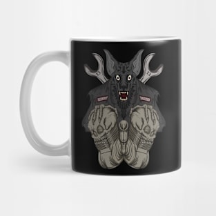 Wolf machine Mug